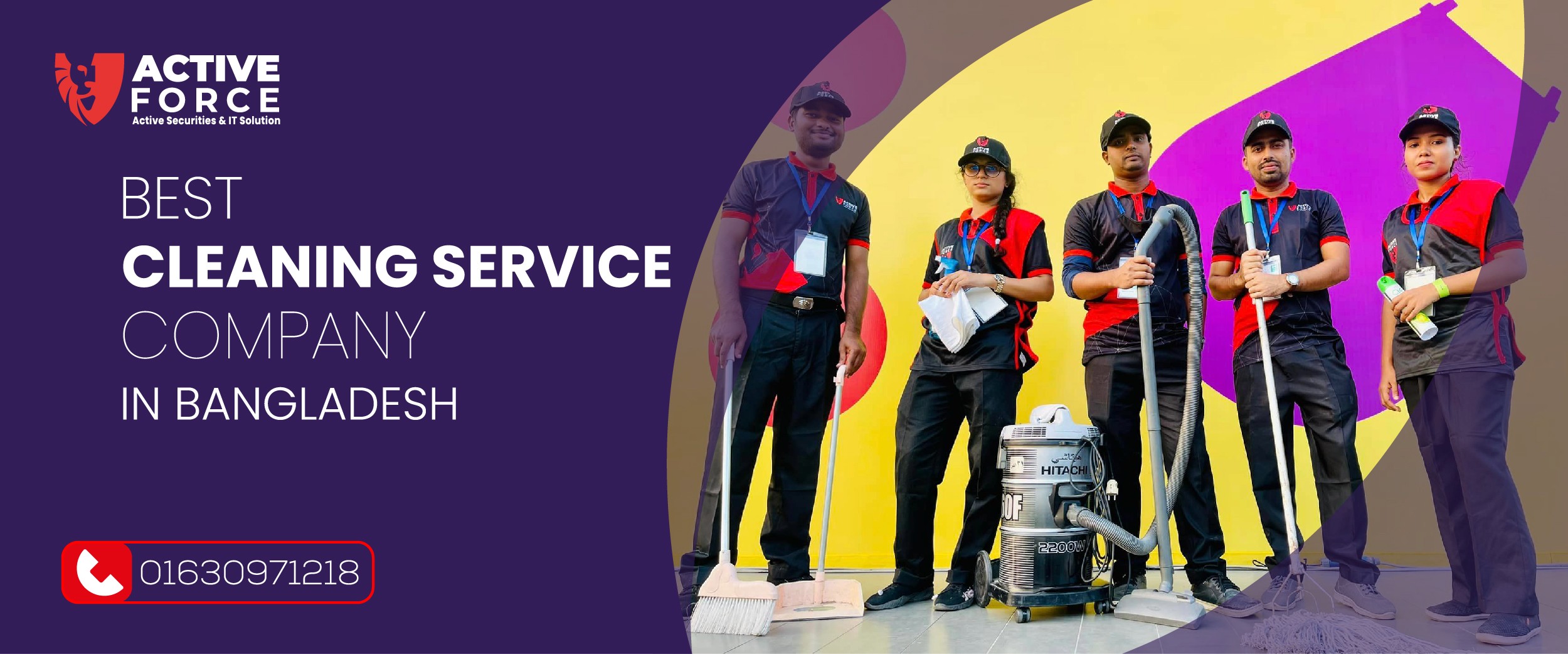 Best Cleaning Service Company in Bangladesh | Active Force